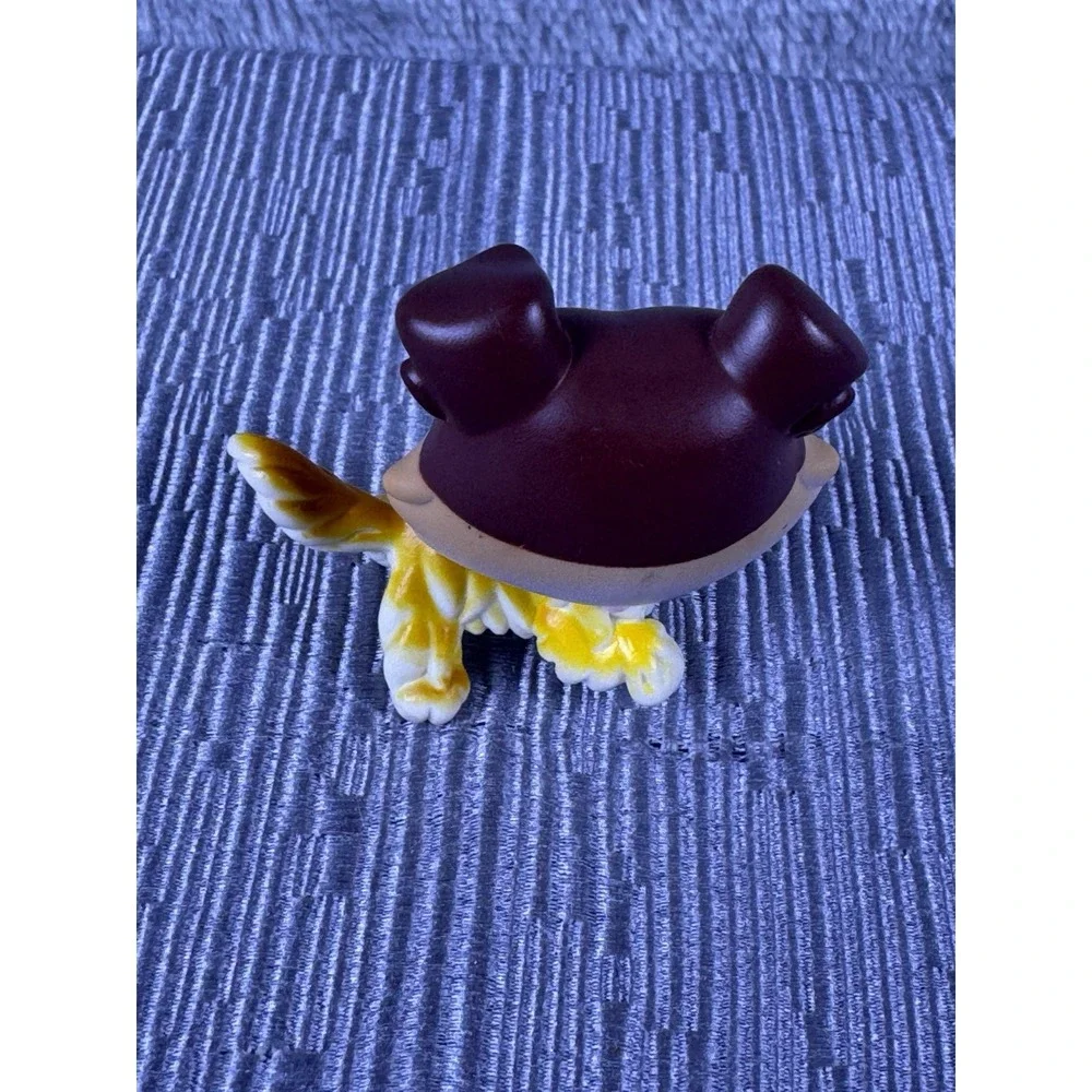 Littlest Pet Shop LPS Collie #58 with Raised Paw Original Authentic Rare Hasbro